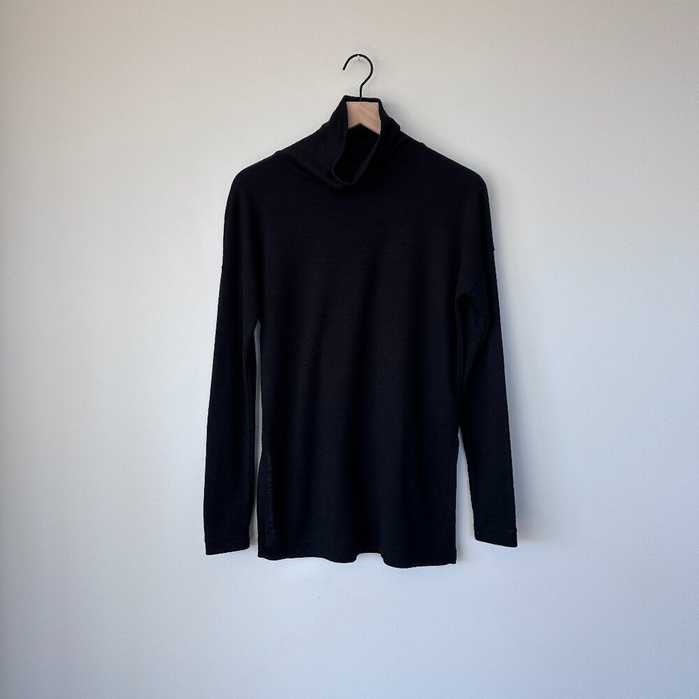 J Crew Vintage Split Hem Tunic Sweater size S